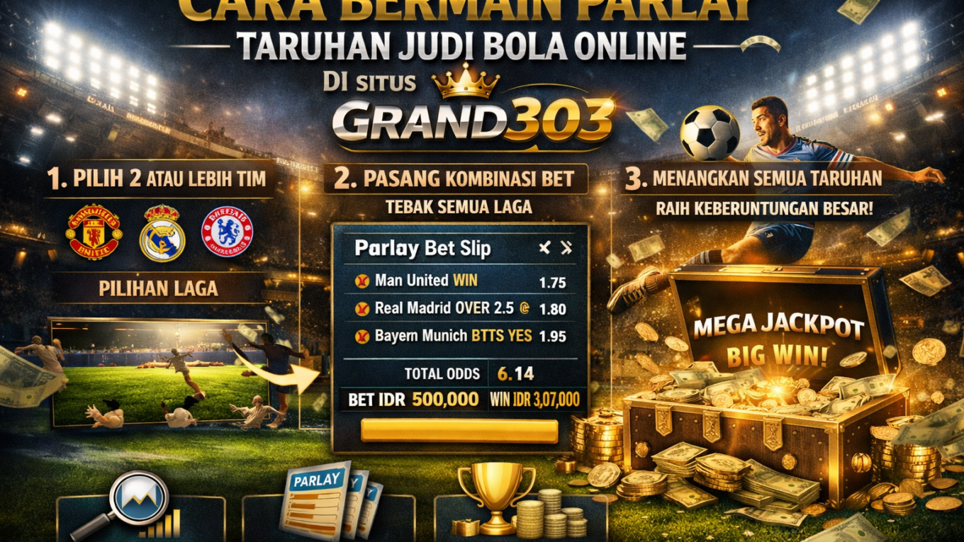 Cara Bermain Parlay Taruhan Judi Bola Online di Situs Grand303